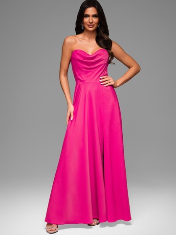Ombre Evening dress in Pink