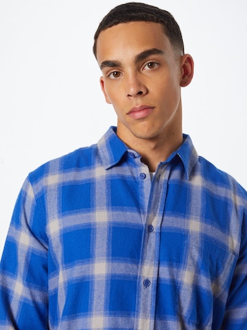 ARMEDANGELS Regular fit Button Up Shirt 'Skova' in Blue