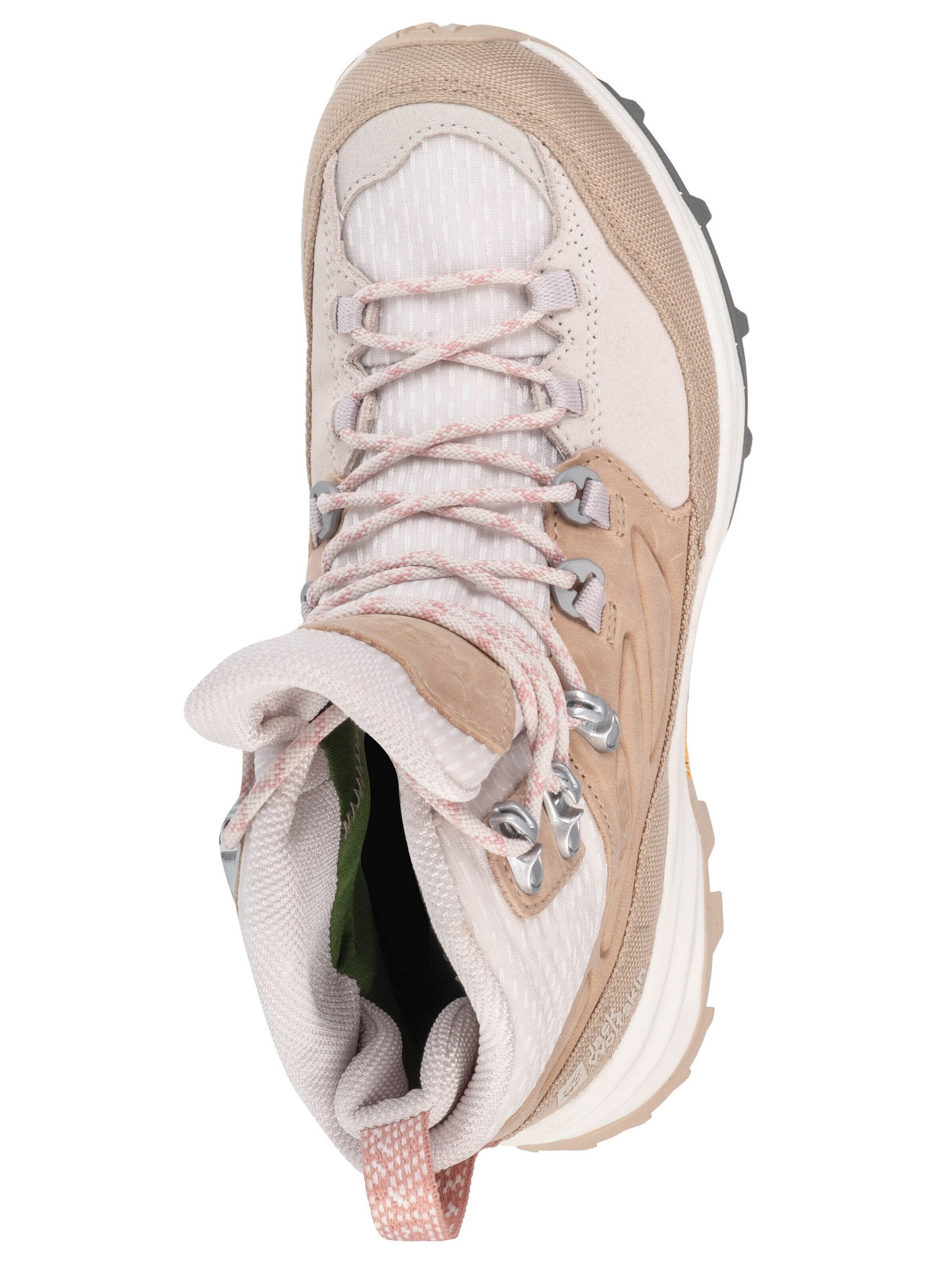 JACK WOLFSKIN Boots 'Jack Wolfskin Cyrox Texapore Mid W' in Beige