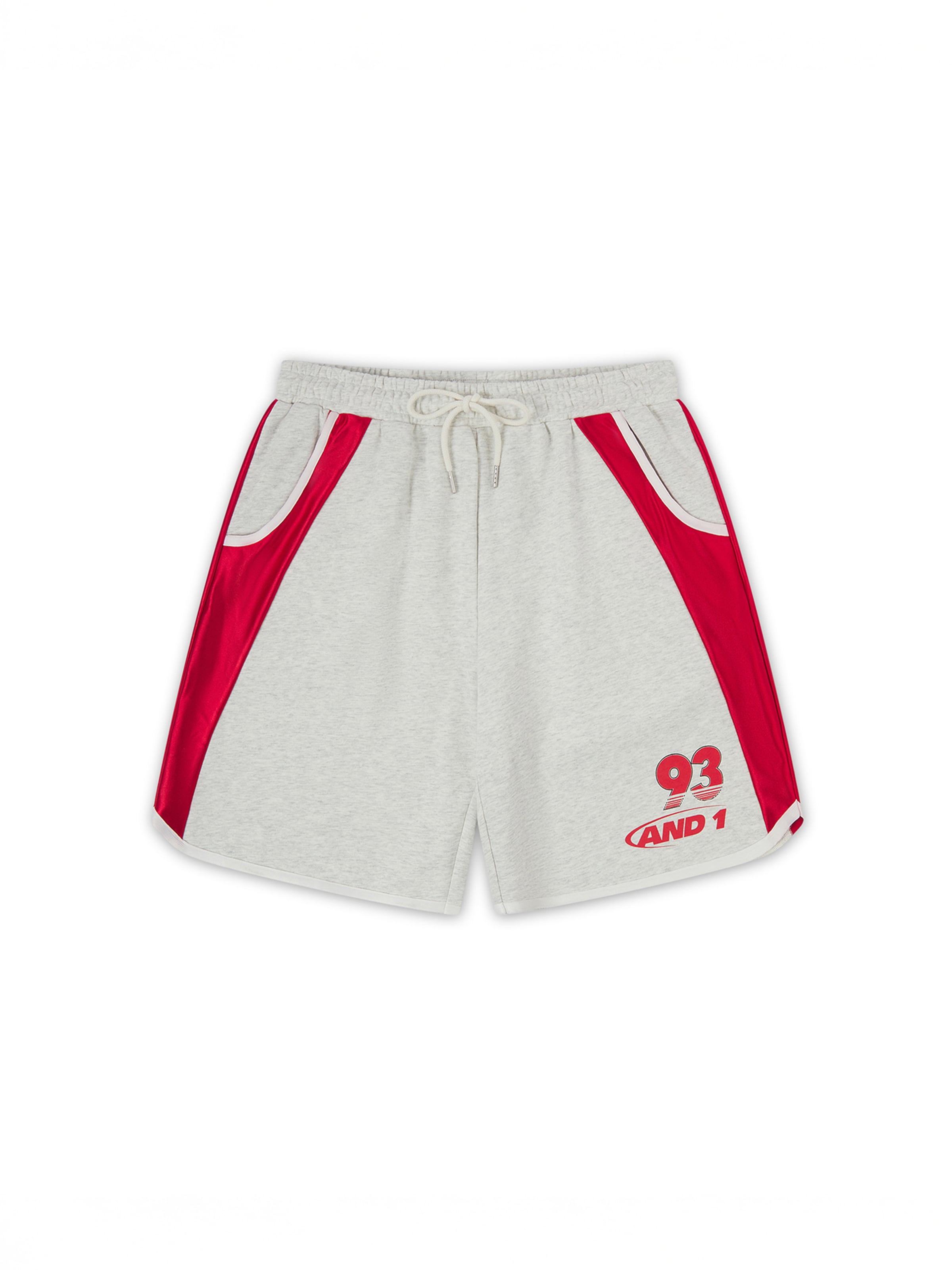 Loosefit Pantalon AND1 en gris : devant