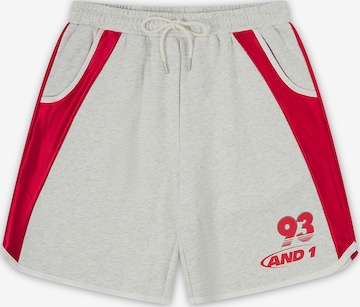 AND1Loosefit Hlače - siva boja: prednji dio