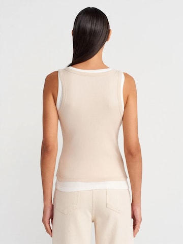 Dilvin Blusen in Beige