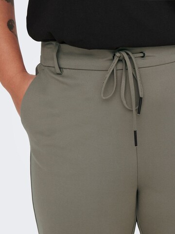ONLY Carmakoma Tapered Trousers in Green