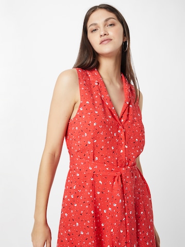 Robe-chemise 'Edit' Lindex en rouge