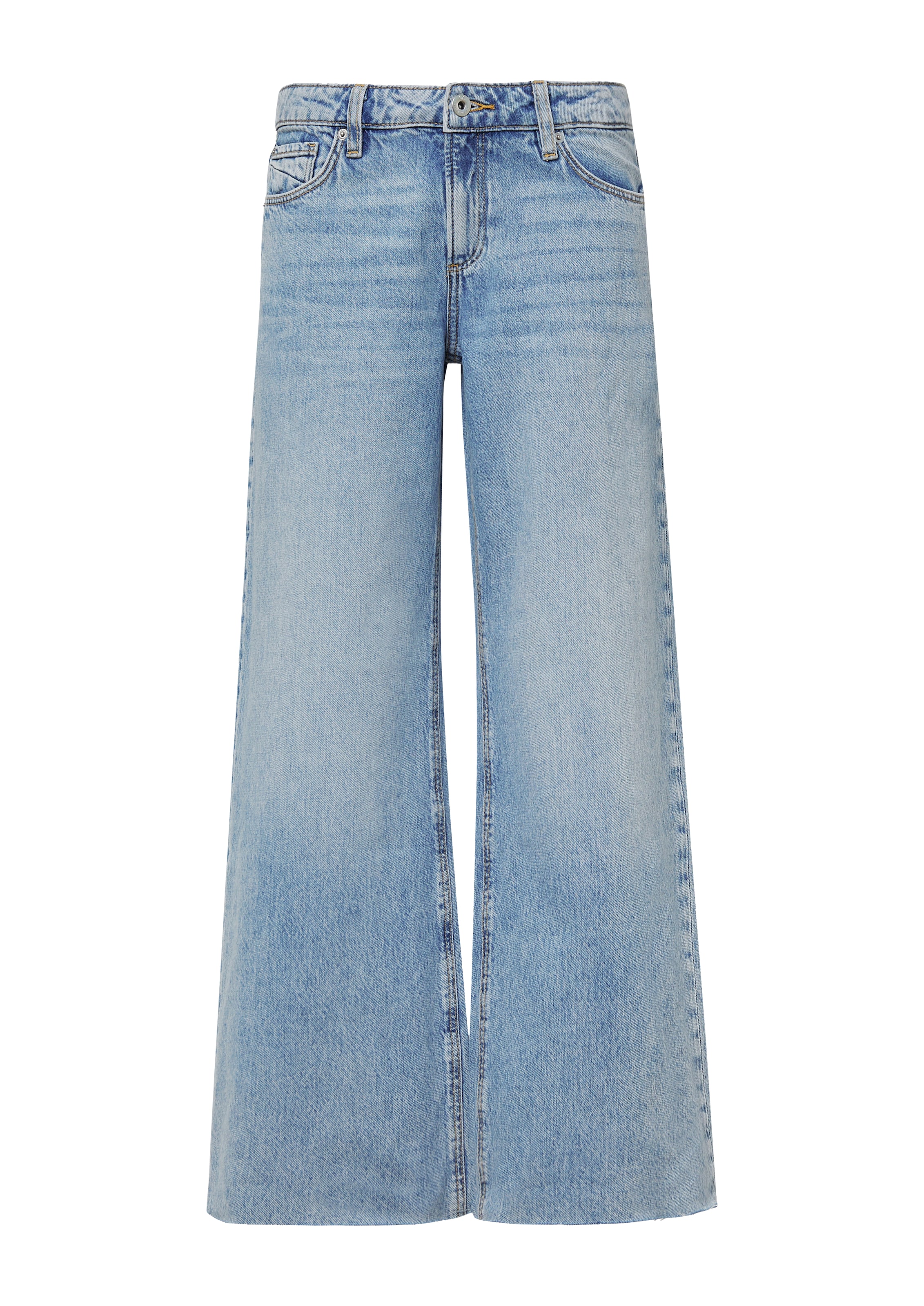 QS Jean 'Catie' en bleu, Vue avec produit