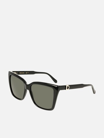Lunettes de soleil 'Ferragamo SF2085SE' FERRAGAMO en noir : devant