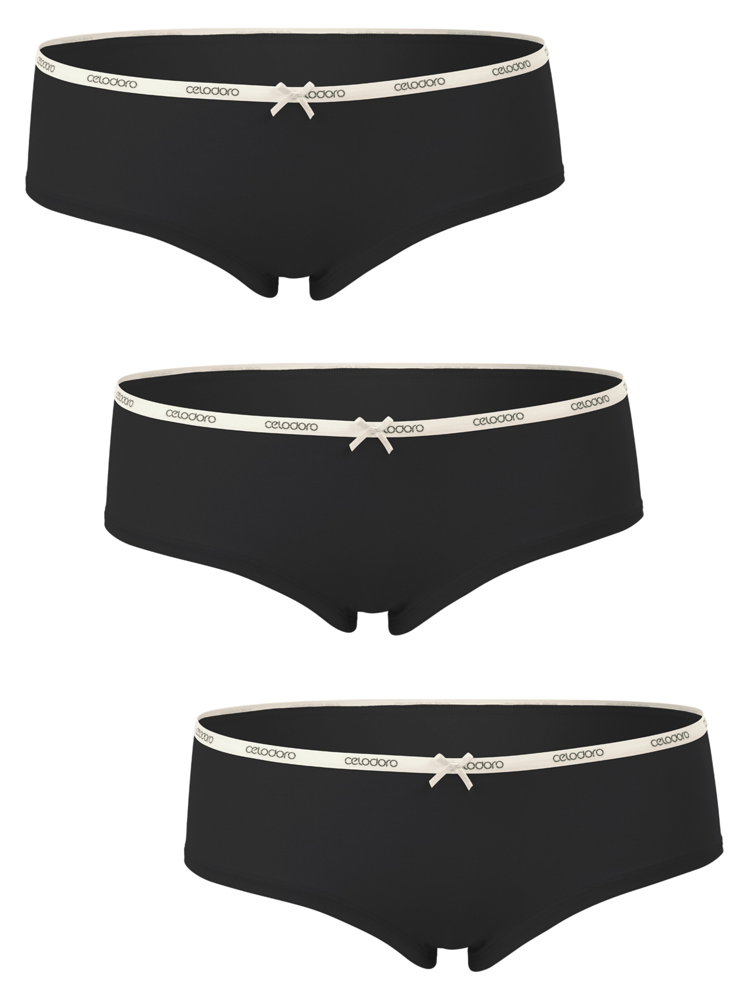 celodoro Panty 'Feel Good'‌‌‌‌ in Schwarz: Vorderseite
