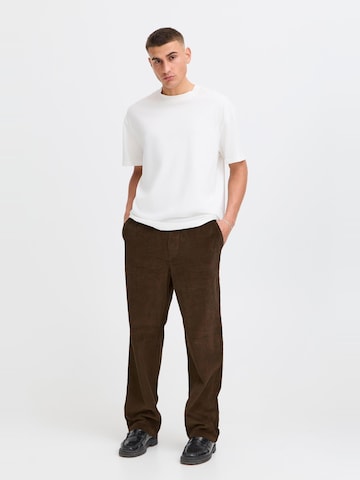 !Solid Loose fit Chino trousers ' SDALANN ' in Brown