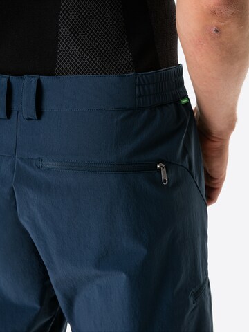 VAUDE Regular Outdoor Pants 'Farley II' in Blue