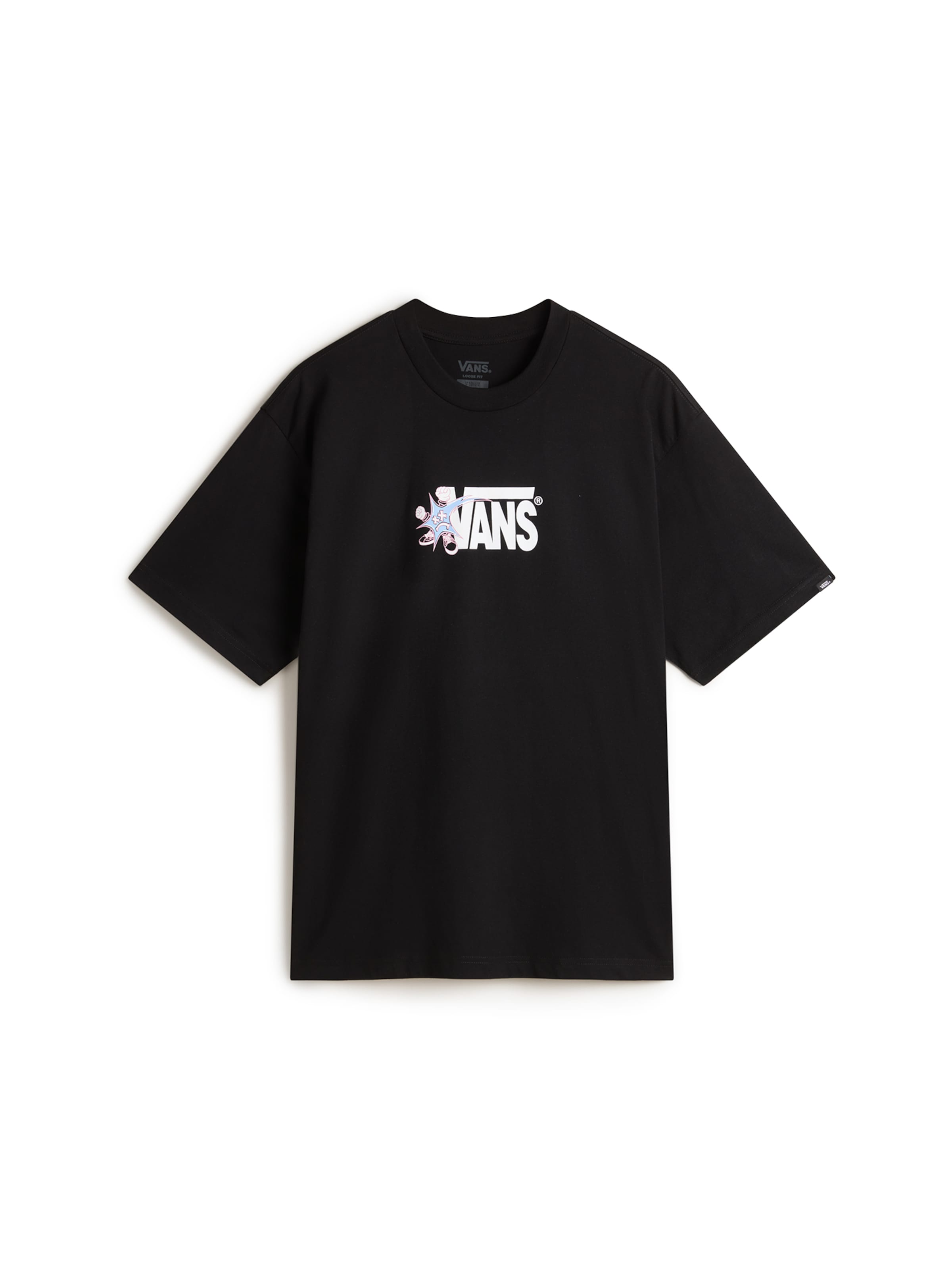 VANS Μπλουζάκι σε μαύρο: μπροστά