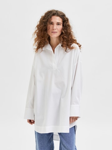 SELECTED FEMME Блуза 'KIKI' в бяло: отпред