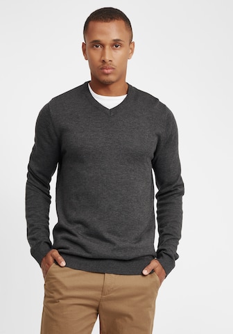 !Solid Sweater 'Alegre' in Grey: front