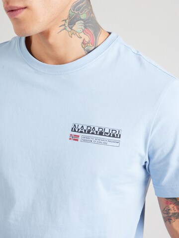 NAPAPIJRI Bluser & t-shirts 'S-KASBA' i blå