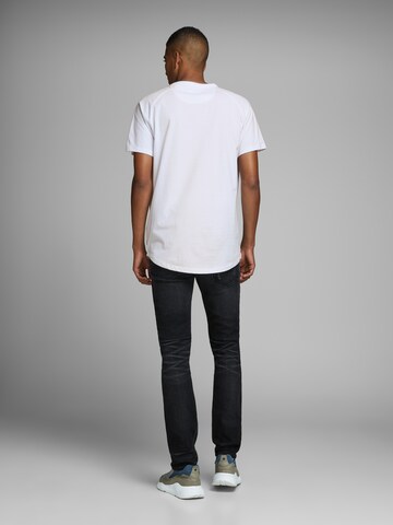 JACK & JONES - Ajuste regular Camiseta en blanco