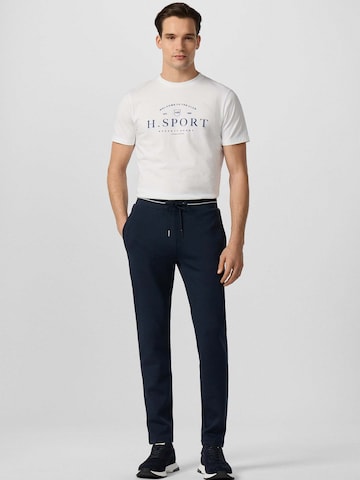 Hackett London Slim fit Workout Pants in Blue