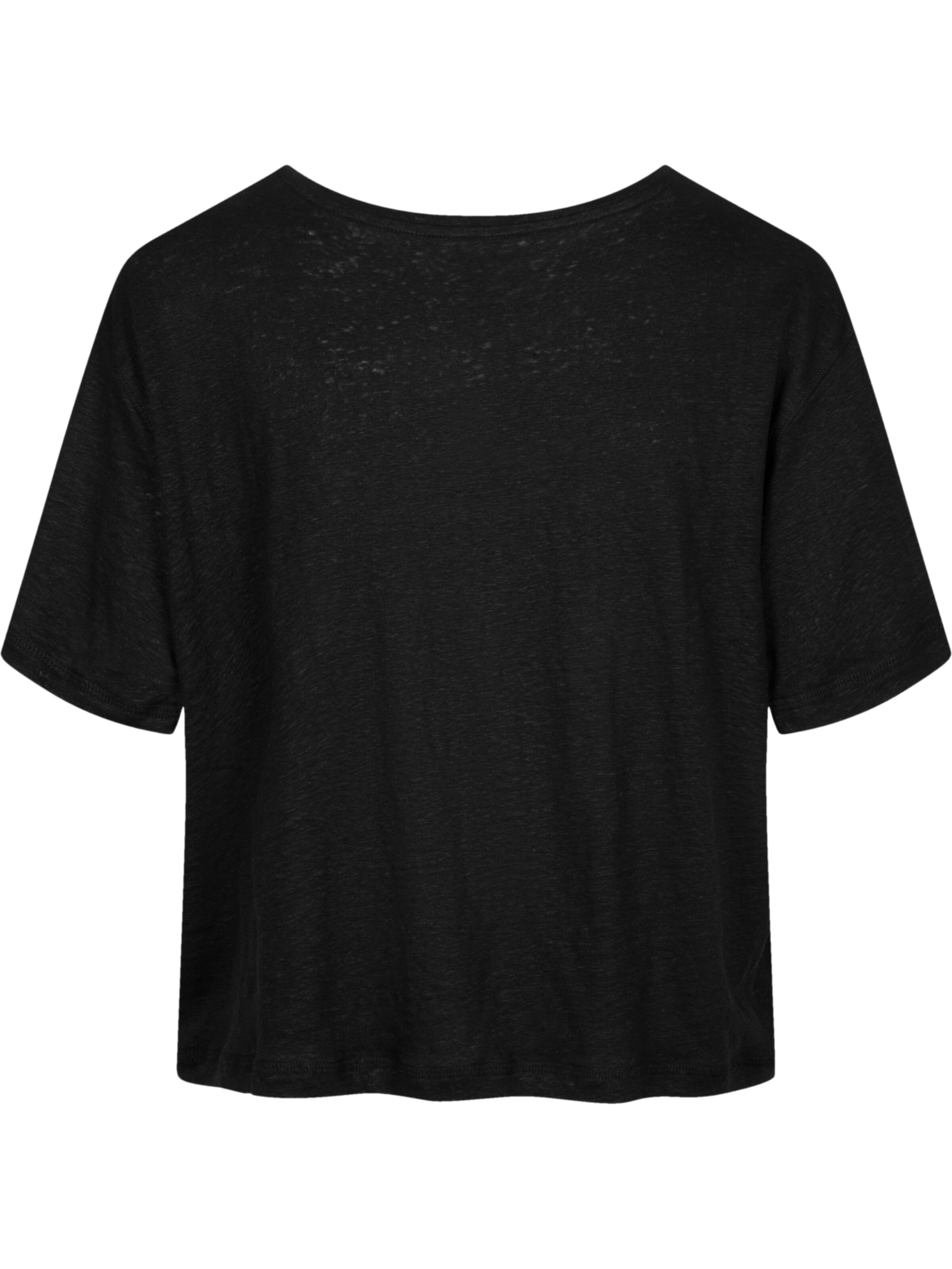 Maglietta 'Ivalo' di Gai+Lisva in nero: frontale