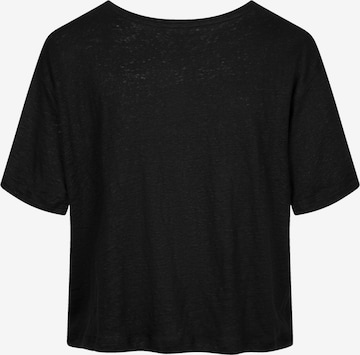 Gai+Lisva T-Shirt 'Ivalo' in Schwarz: Vorderseite