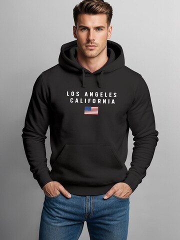 Neverless Sweatshirt 'California' in Black