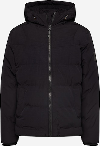 Petrol Industries Winter Jacket in Black: front