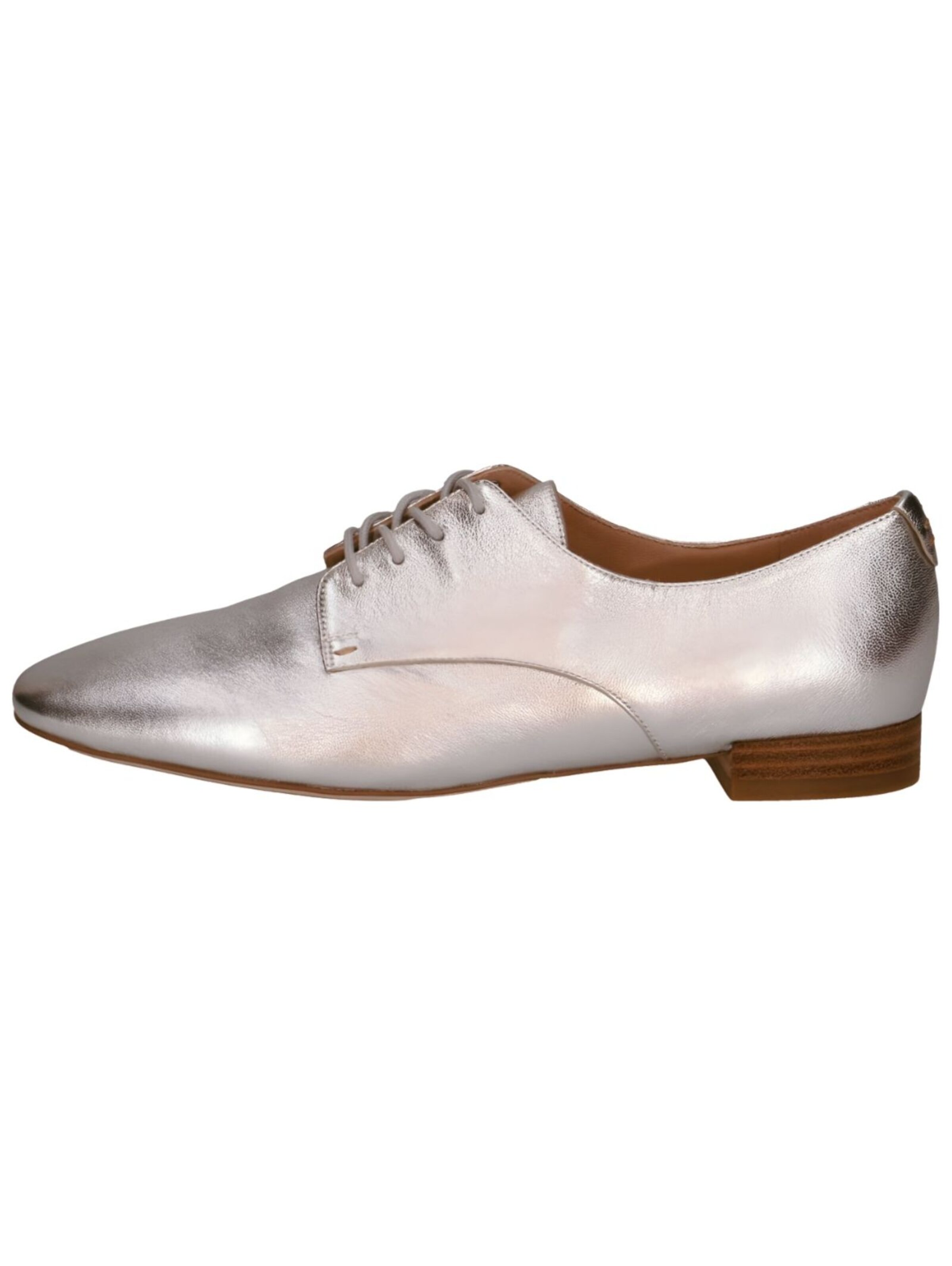 PETER KAISER Schnürschuh in Silber