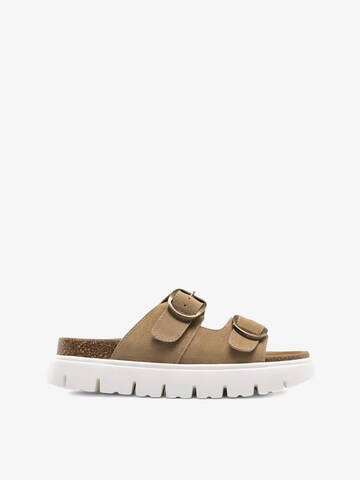 Sandales 'Damen-Plateausandalen mit Keilabsatz und Fußgewölbeunterstützung' Dream Pairs en beige