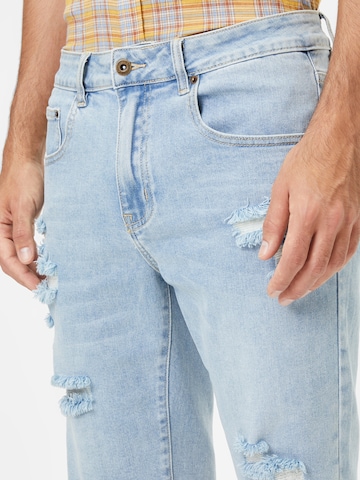 AÉROPOSTALE Slimfit Shorts in Blau