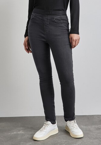 STREET ONE Skinny Jeggings in Grey