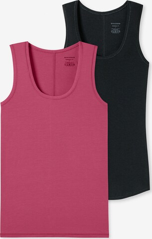 SCHIESSER Unterhemd ' Tanktop - Personal Fit ' in Pink: predná strana