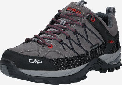 CMP Lage schoen 'RIGEL' in de kleur Grijs / Rood / Zwart, Productweergave