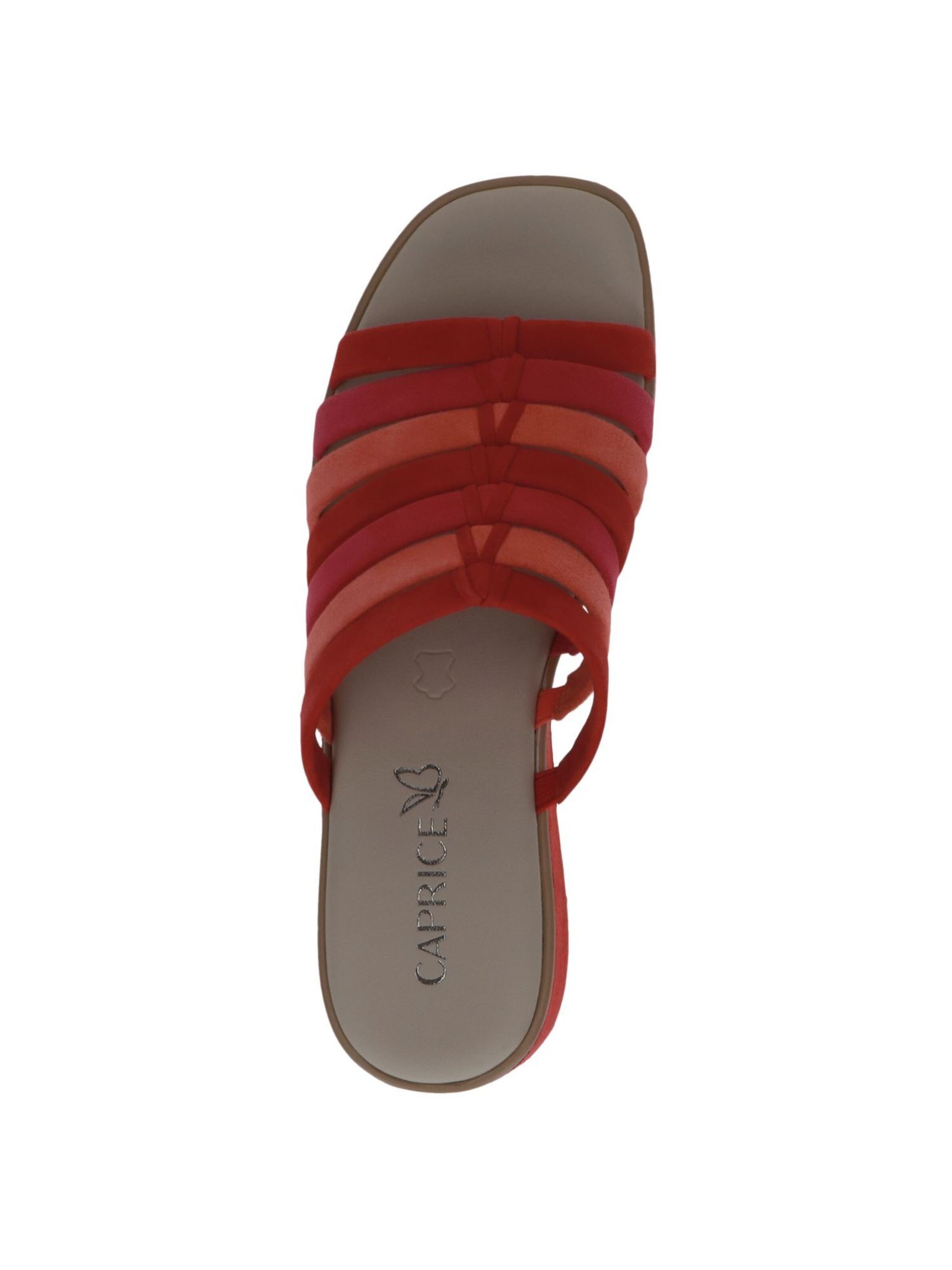 CAPRICE Mules in Red