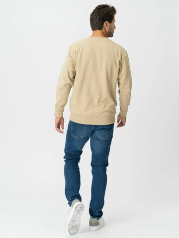 TEESHOPPEN Pullover ' Sweatshirt ' i beige