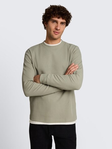 TOM TAILOR DENIM Shirt in Grün: Vorderseite