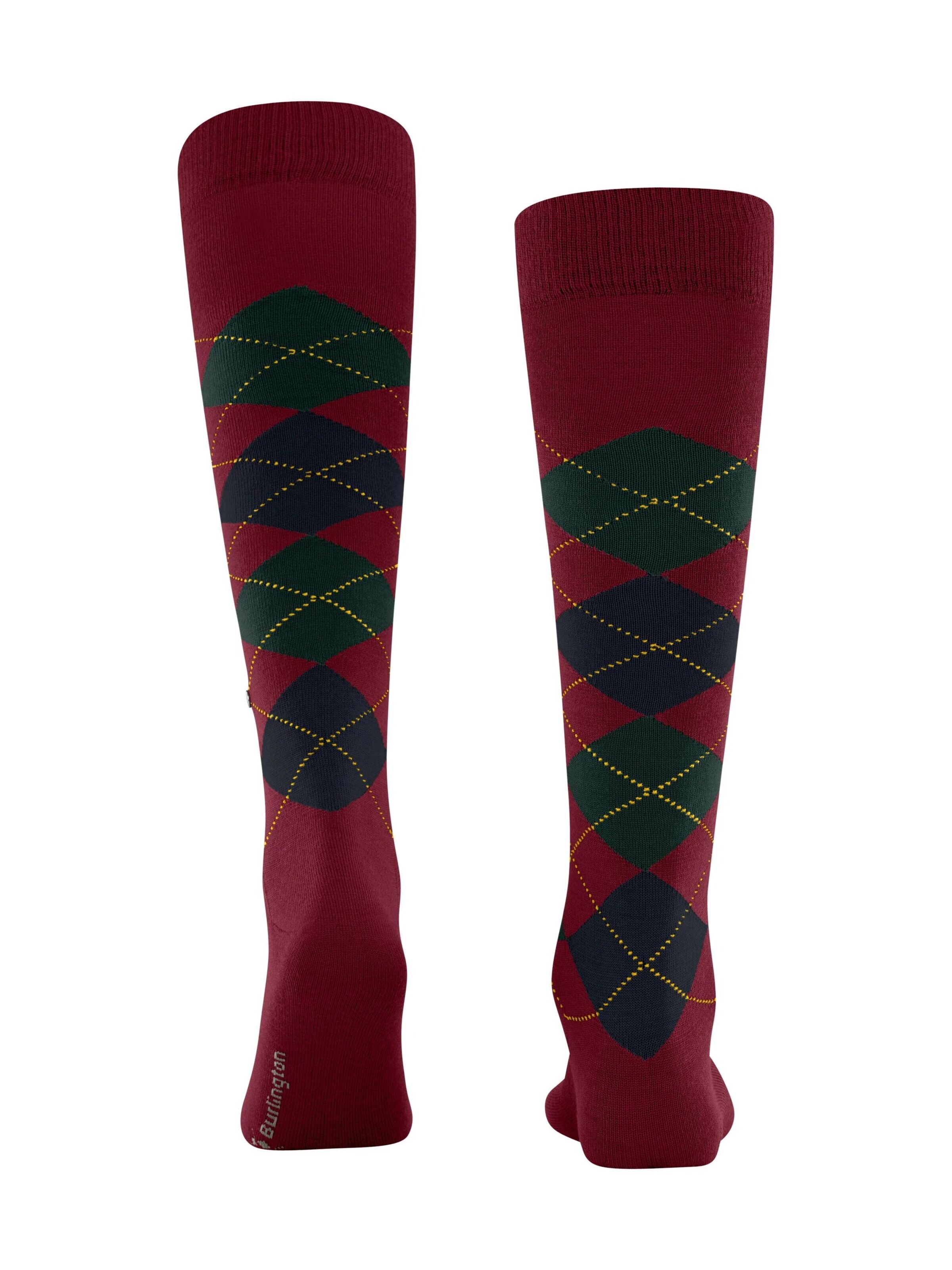 BURLINGTON Kniestrümpfe 'Edinburgh'‌‌‌‌‌‌‌‌ in Rot