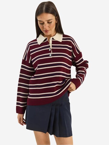 Pullover di Bianco Lucci in rosso