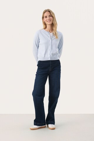 Part Two Gebreid vest in Blauw