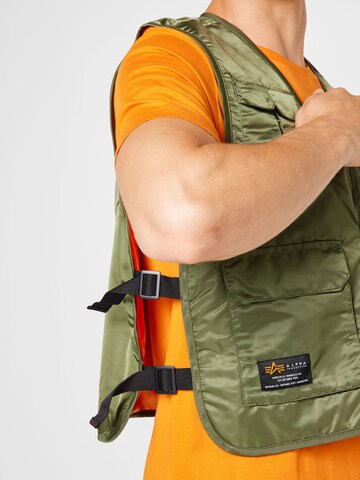 ALPHA INDUSTRIES Bodywarmer 'Utility' in Groen