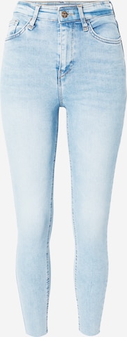 River Island Skinny Jeans in Blauw: voorkant