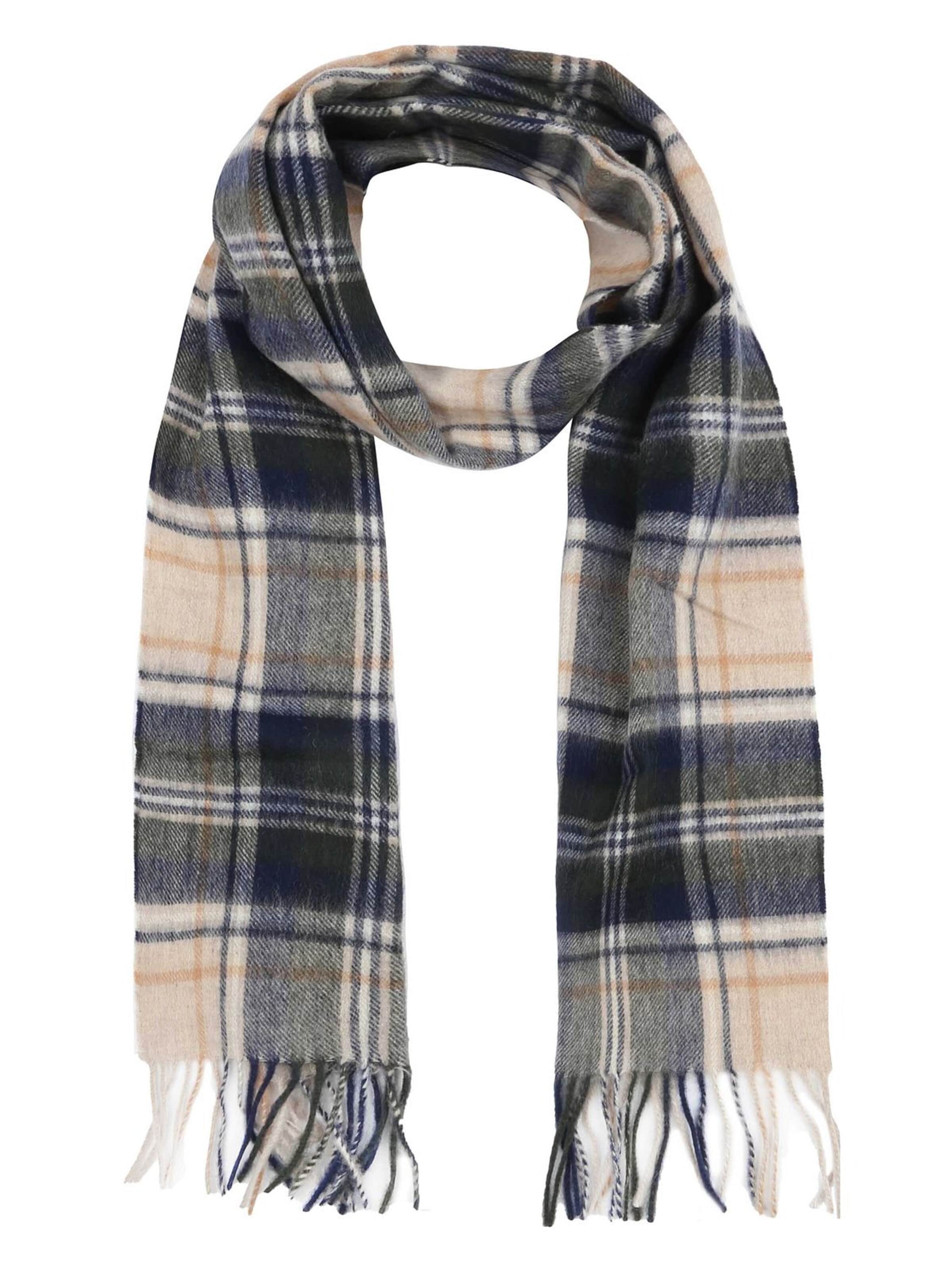 Barbour Sjaal 'Tartan' in Beige: voorkant