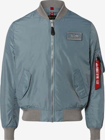 Giacca di mezza stagione di ALPHA INDUSTRIES in blu: frontale