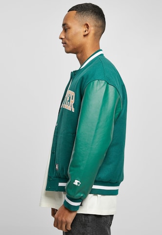 Starter Black Label Regular fit Prehodna jakna 'Starter Team' | zelena barva