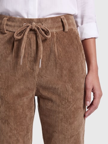 ONLY Tapered Broek 'POPTRASH' in Bruin
