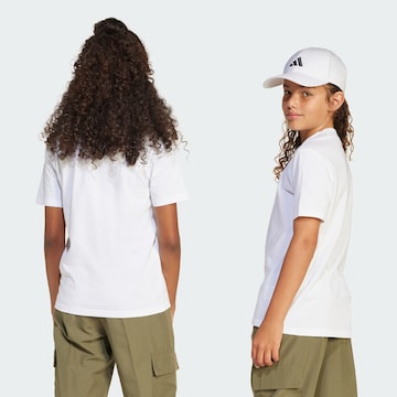 T-Shirt fonctionnel 'Essentials' ADIDAS SPORTSWEAR en blanc