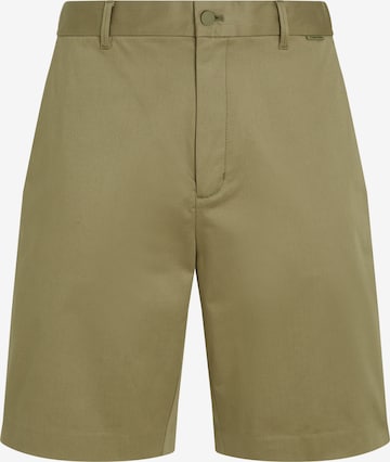 Calvin Klein Chino Pants in Green: front