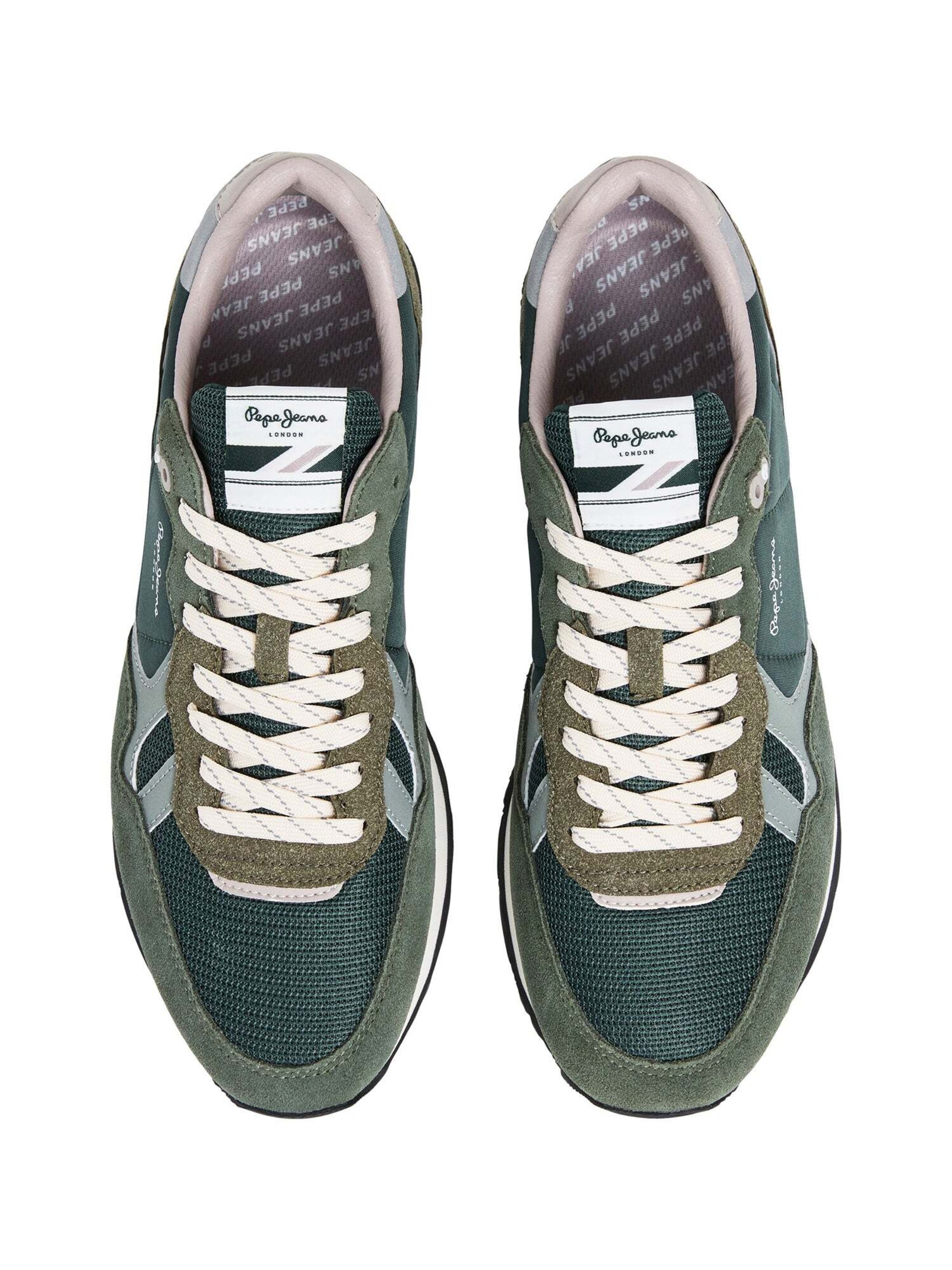 Pepe Jeans Platform trainers 'Brit League' in Green