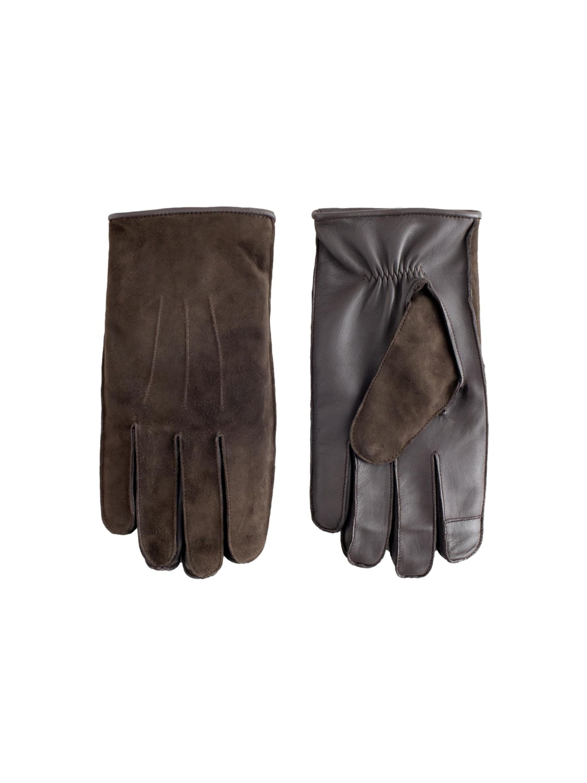 Next Handschuhe in Braun: Vorderseite