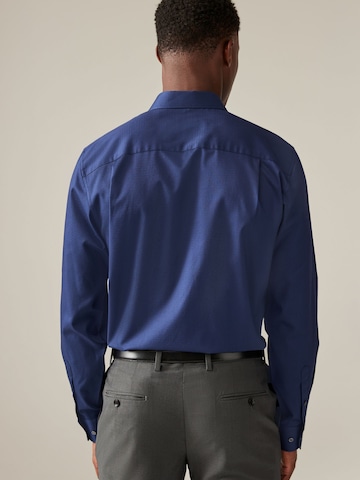 Next Regular fit Button Up Shirt in Blue