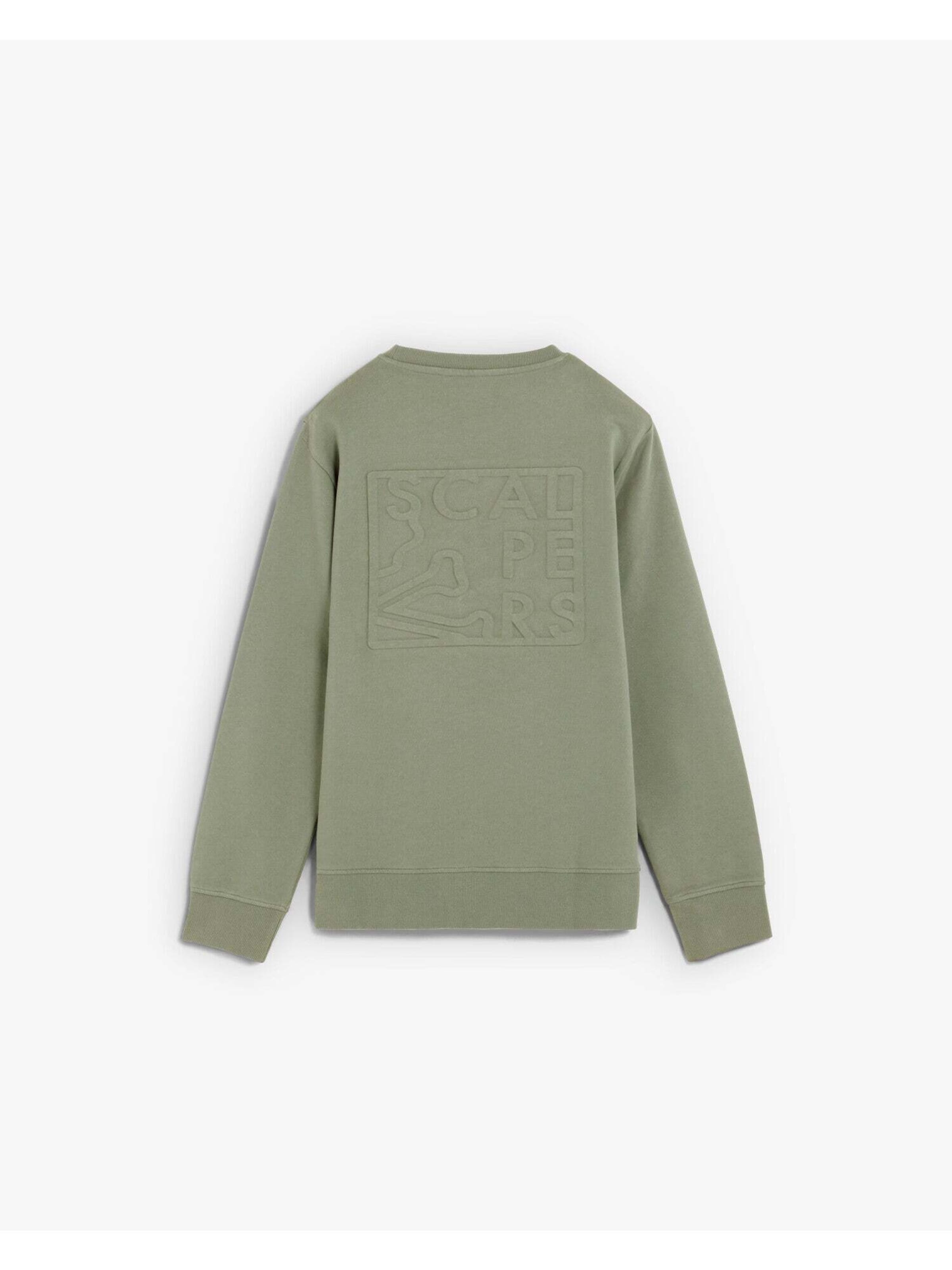 Scalpers Sweatshirt ' ' in Groen: terug