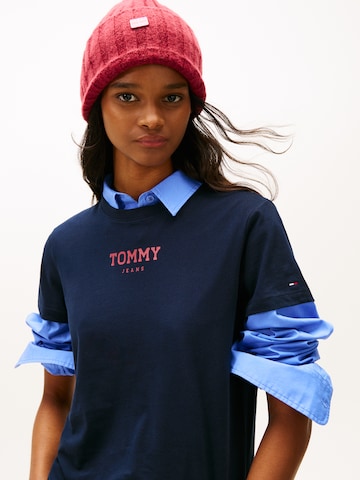 Tricou 'ESSENTIAL' de la Tommy Jeans pe albastru