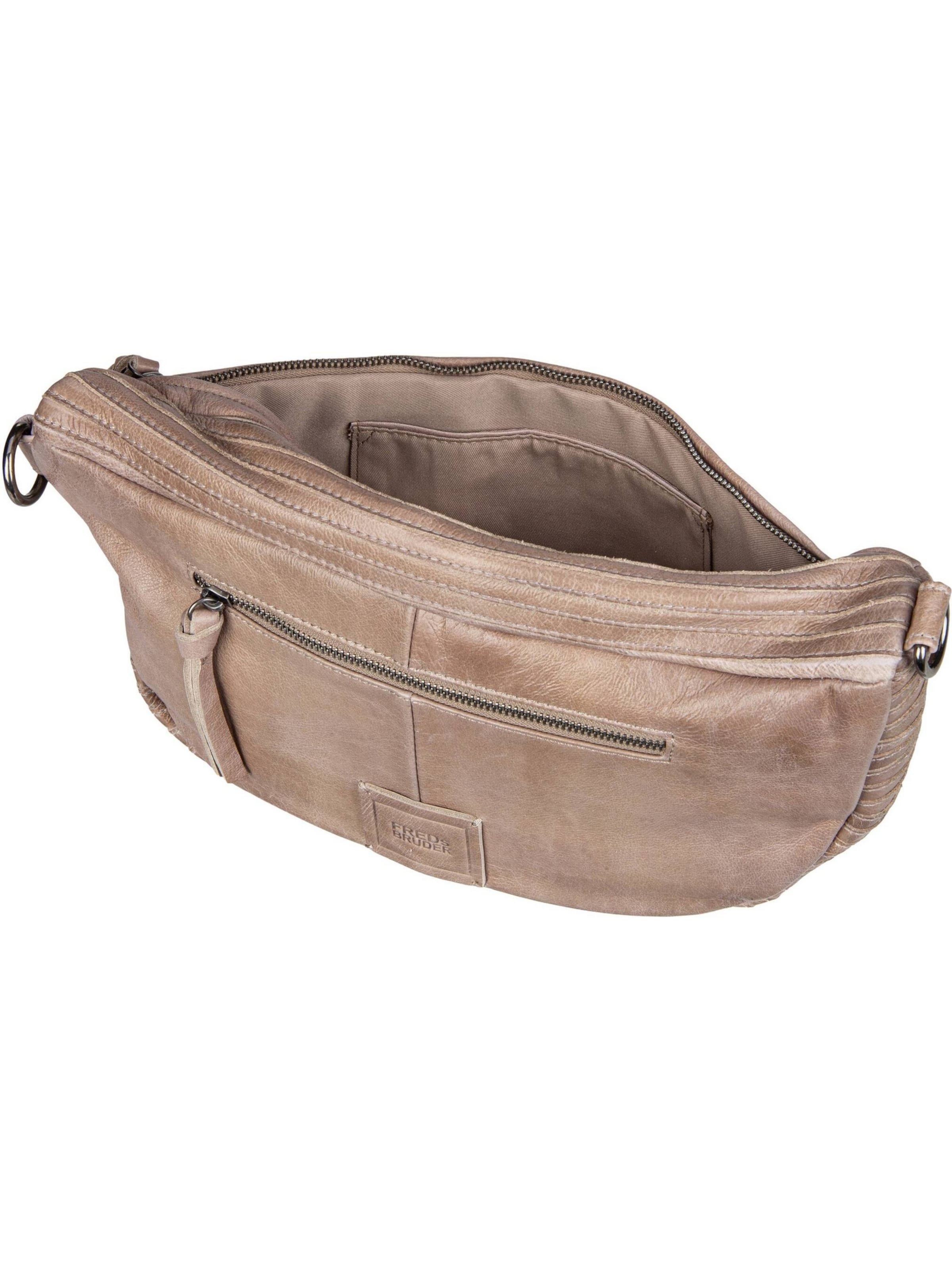 FREDsBRUDER Crossbody Bag 'Layer' in Brown