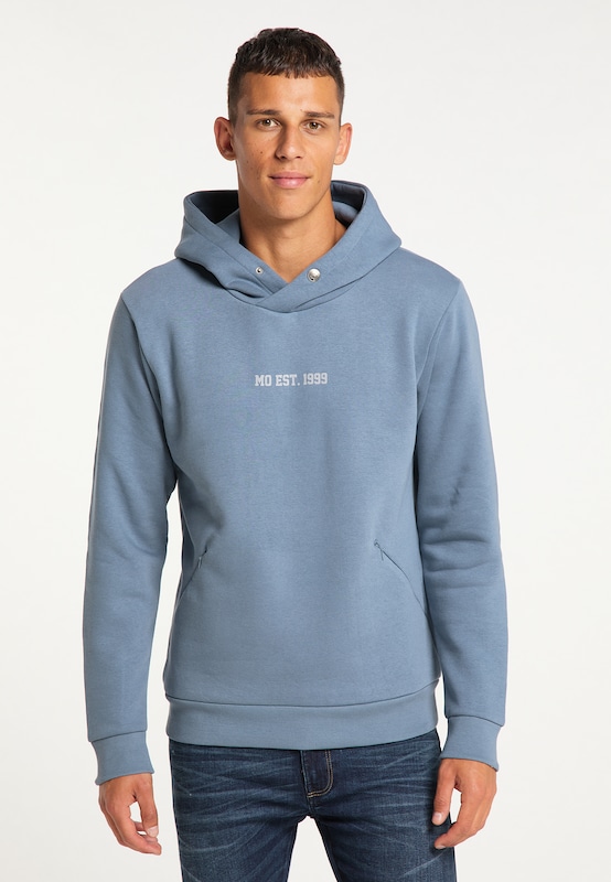 MO - Sudadera en azul: frente